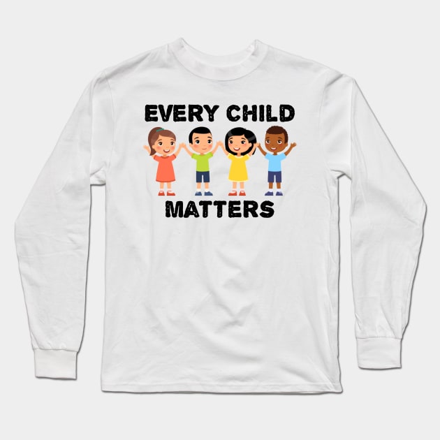 Every Child Matters Long Sleeve T-Shirt by VeCreations